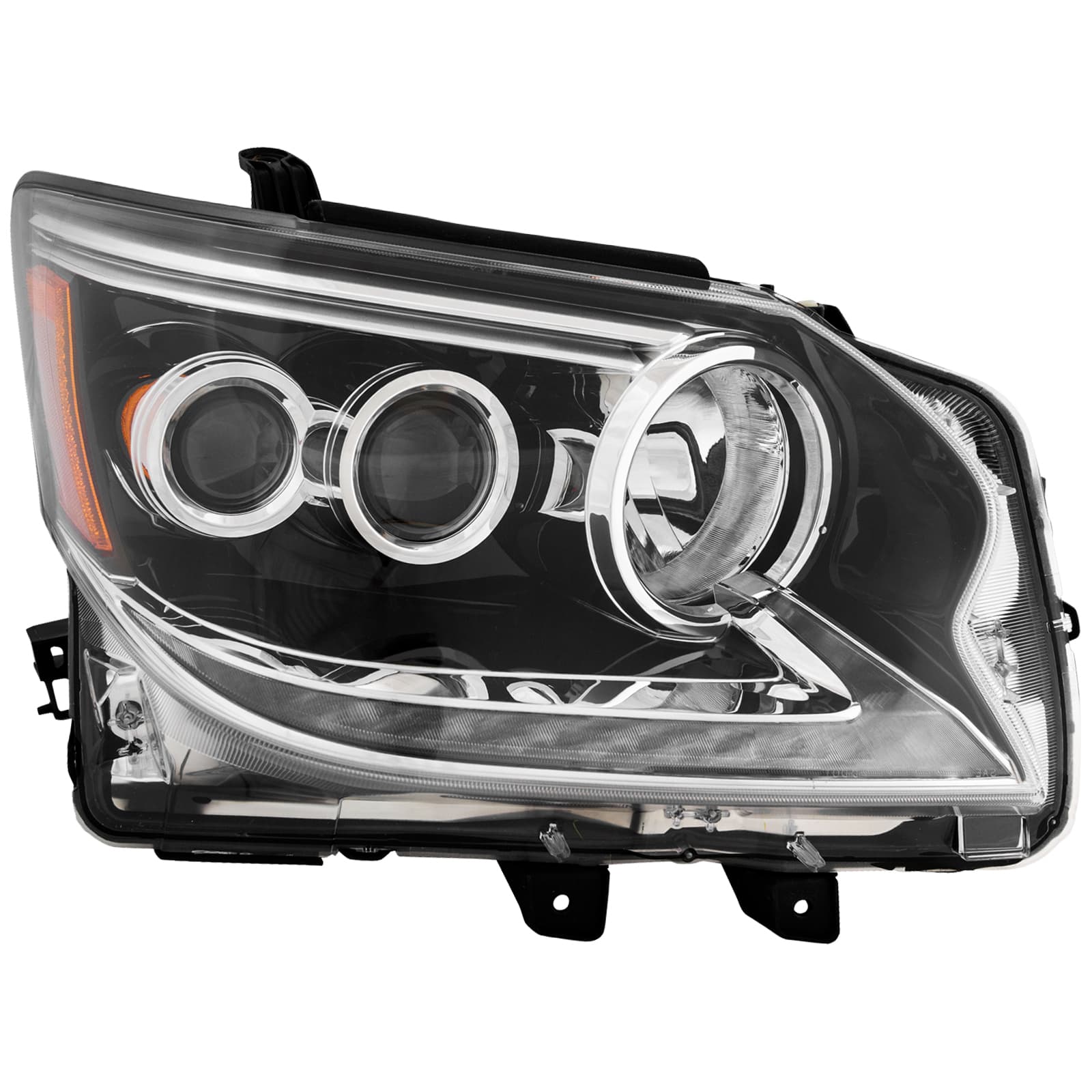 Headlight Fits 2014-2019 Lexus GX460 Bi-LED CAPA Certified Right Passenger Side Headlamp Assembly