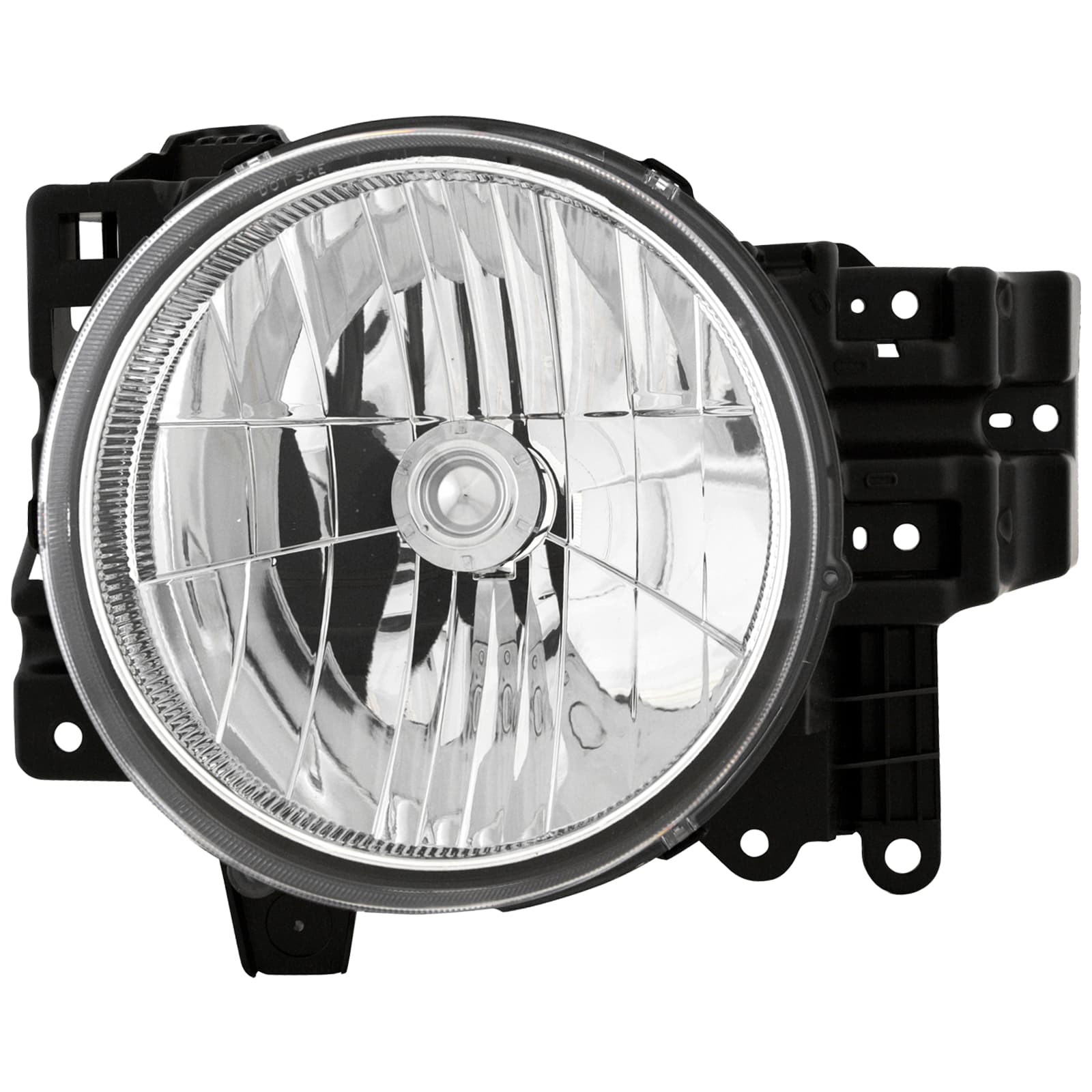 Halogen Headlight CAPA Certified Left Driver Fits 2007-2014 Toyota FJ Cruiser
