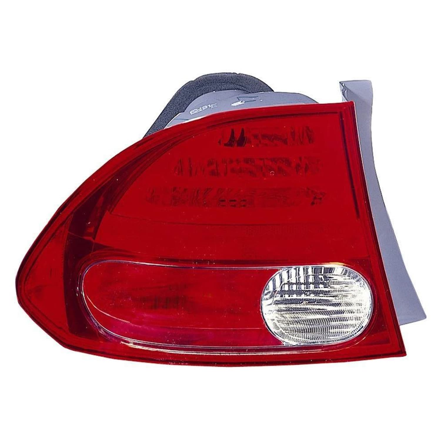 Tail Light Compatible With Honda Civic 06-08 Sedan LX Hybrid CAPA Certified Left Driver Side Headlamp Assembly