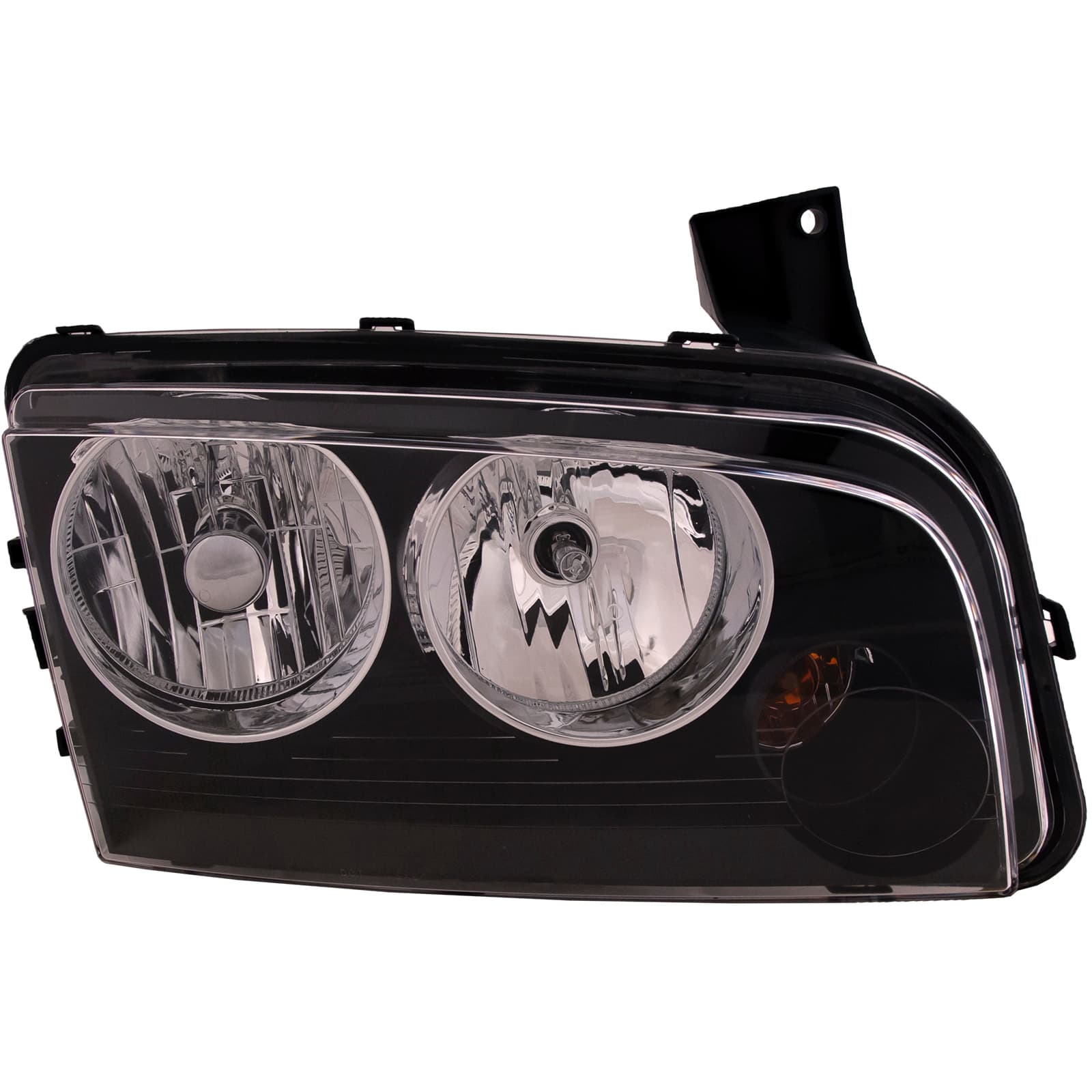 Halogen Headlight Right Passenger CAPA Certified Fits 11/08/2006-2010 Dodge Charger