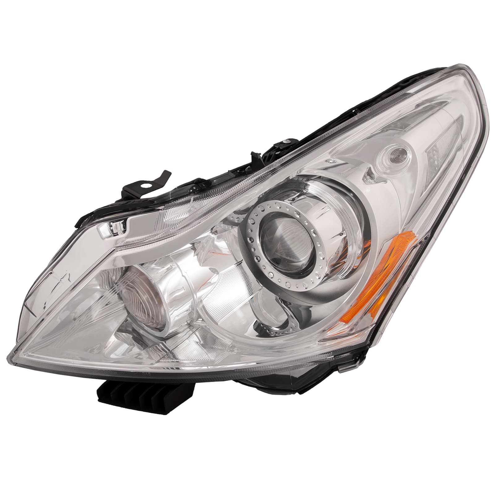 Headlight HID Type Left Driver Assembly Fits 2011-2012 Infiniti G-25(Base Journey Model)/ 2010-2013 G-37 4Dr (Base Journey Model)/ 2015 Q40 4Dr Sedan
