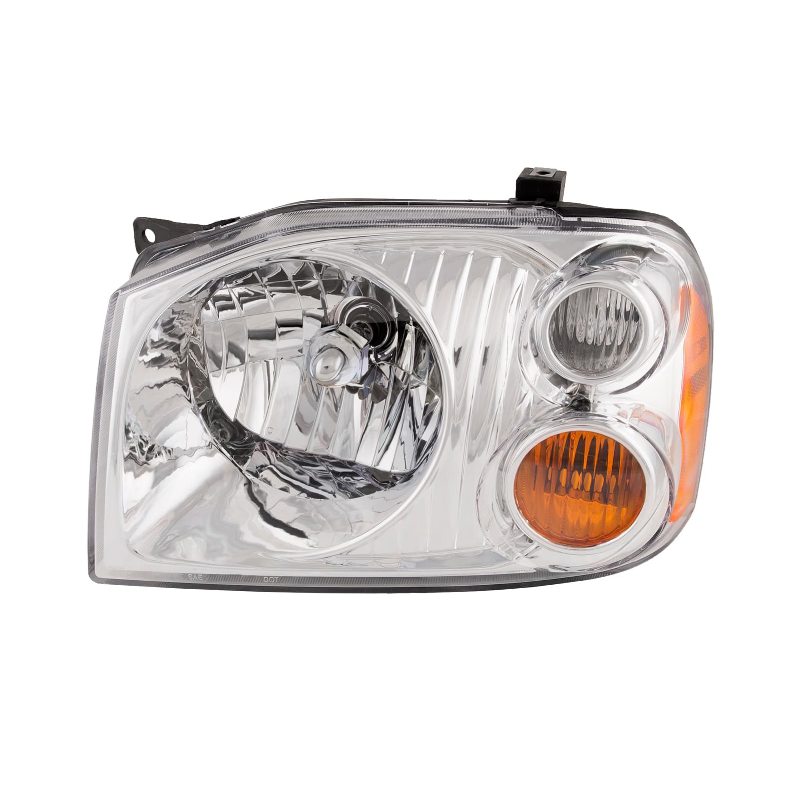 Headlight Fits 2001-2004 Nissan Frontier Base XE Models Halogen Includes Left Driver Side Headlamp