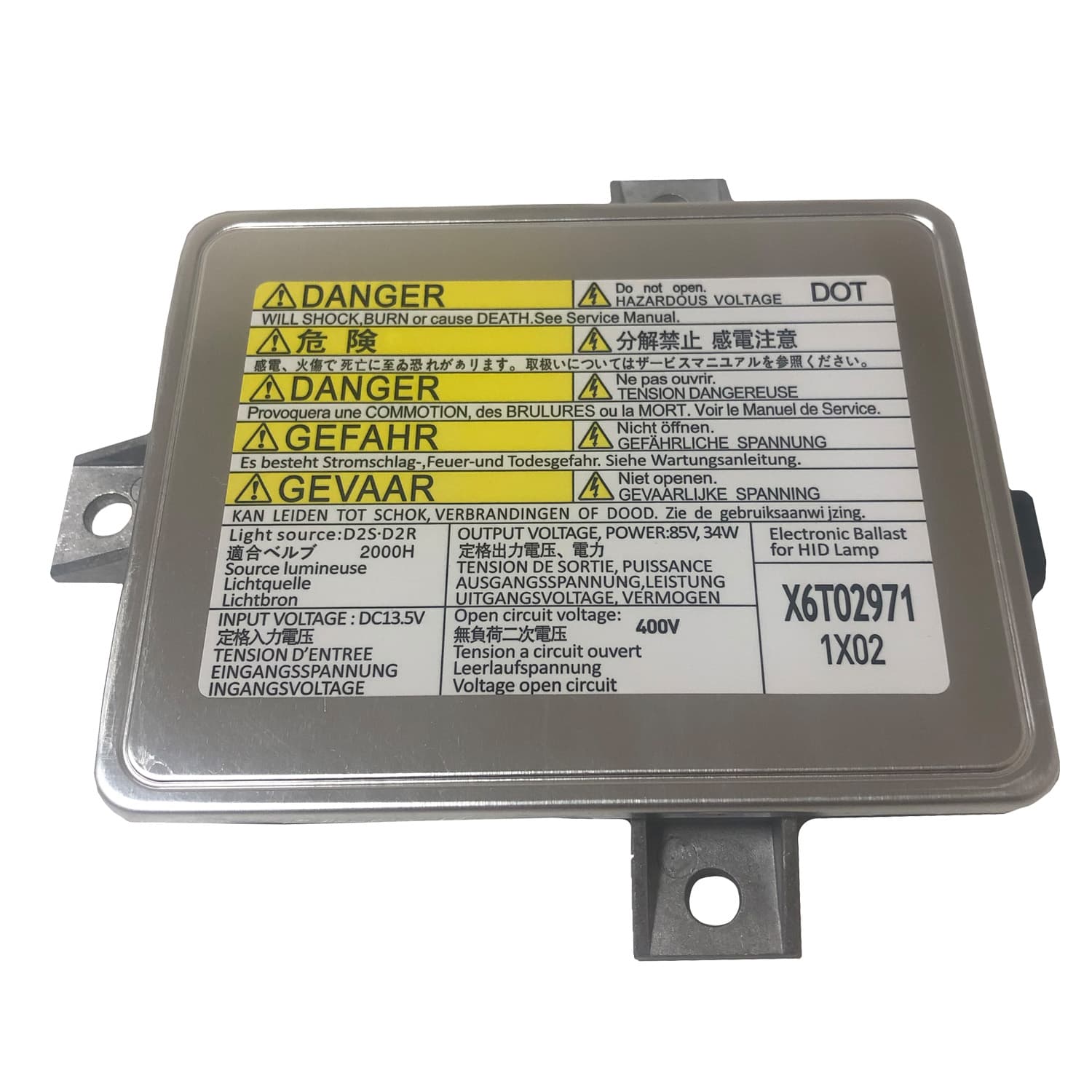 HID Xenon Ballast Compatible With 04-05 Mazda 3