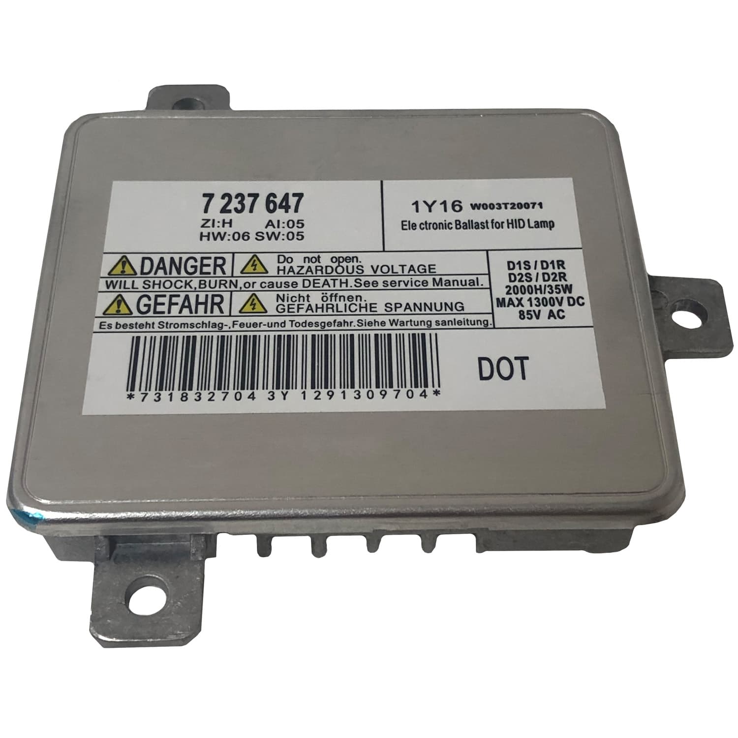 HID Xenon Ballast Compatible With 09-11 BMW 335d