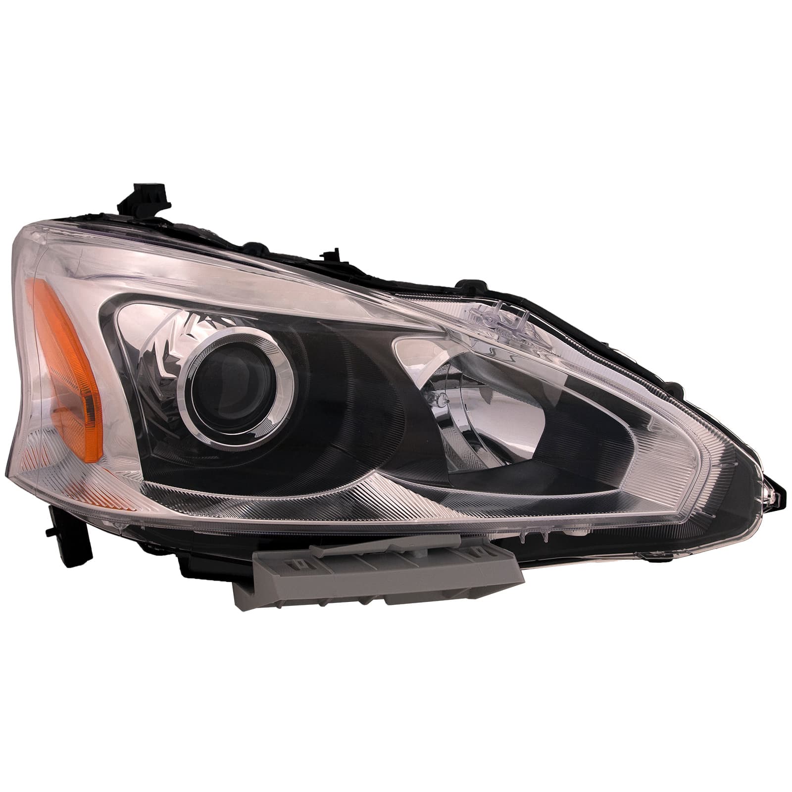 Headlight Halogen Right Passenger CAPA Certified Fits 2013-2015 Nissan Altima Sedan