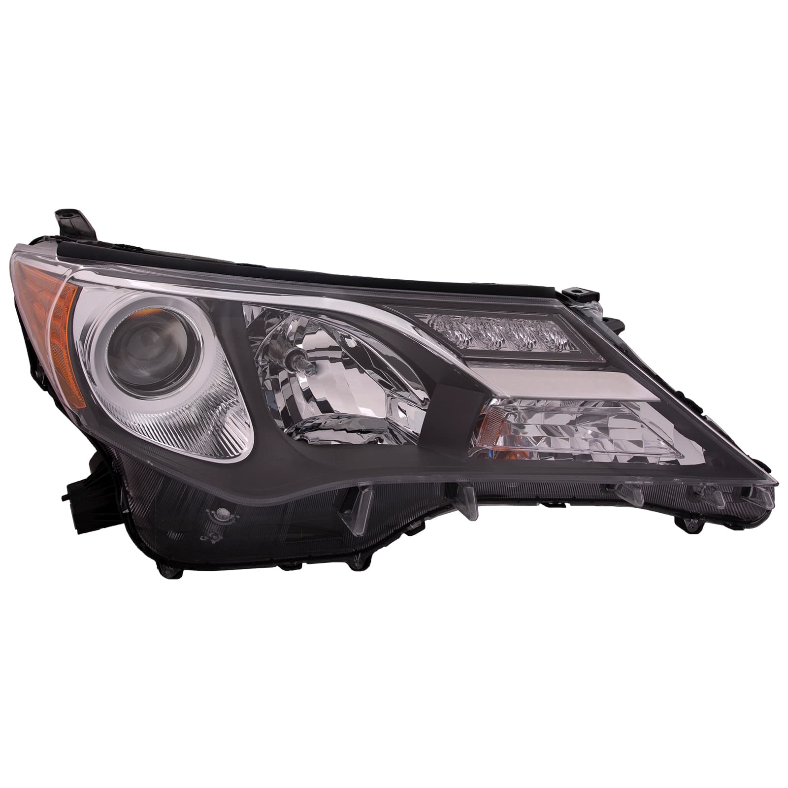 Headlight Halogen Right Passenger CAPA Certified Fits 2013-2015 Toyota RAV4 USA Built
