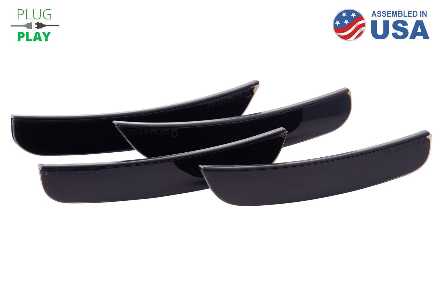 15-21 Dodge Charger LED Sidemarkers Smoked Set Diode Dynamics