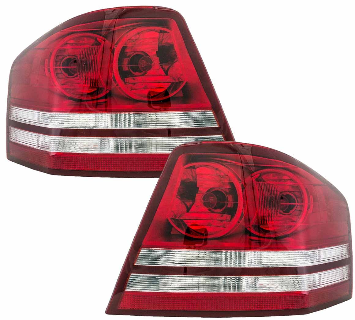 Tail Lights Fits 08-10 Dodge Avenger Rear Pair Tail Lamps