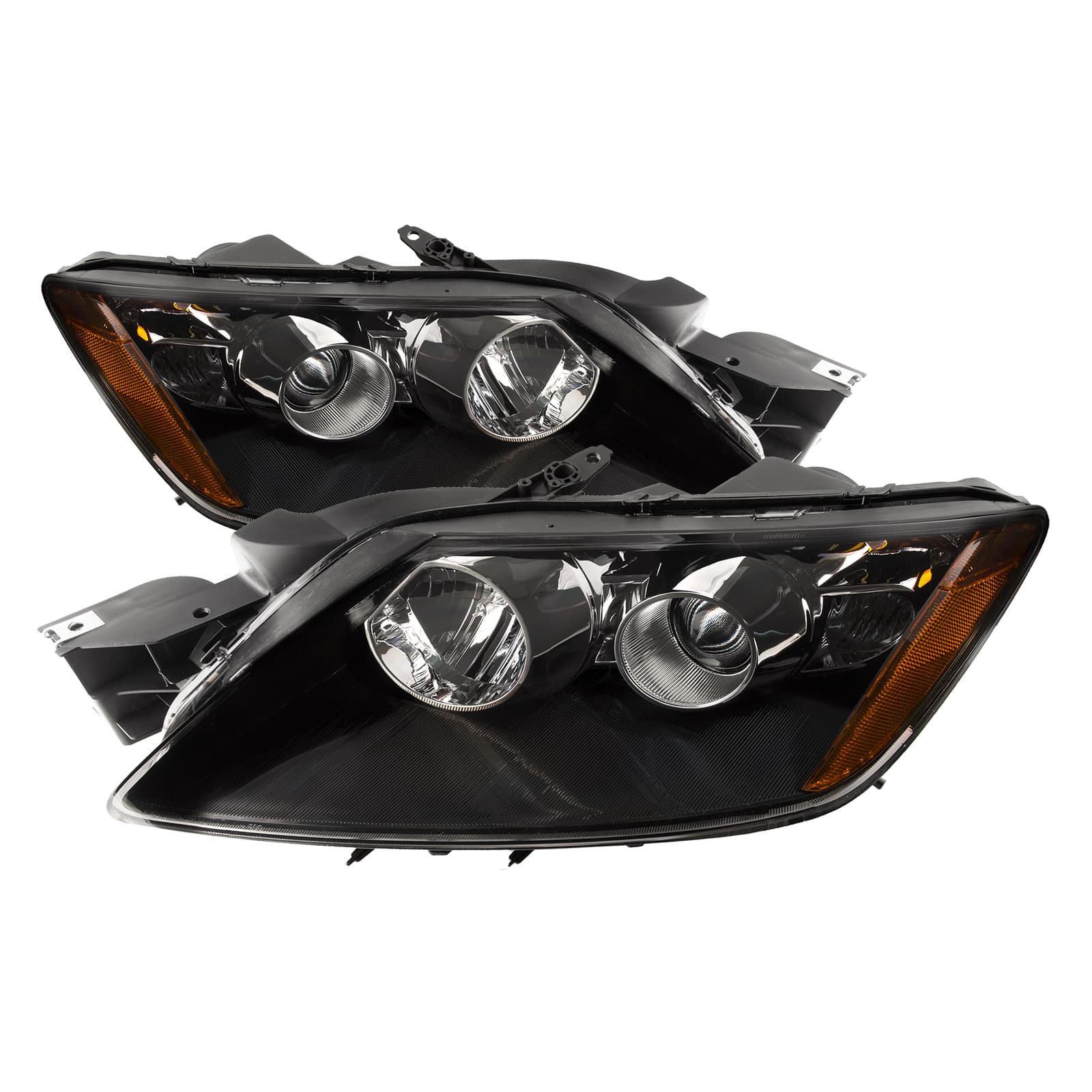 Headlight Pair Halogen Right Passenger Left Driver Fits 2007-2011 Mazda CX-7