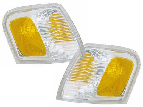 Park Signal Light Pair For 01-03 Ford Explorer Sport/ 01-05 Sport Trac Lamps