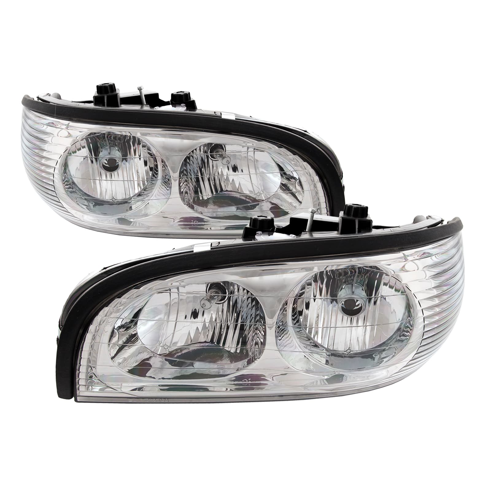 Headlights Pair For 1997-2005 Buick Park Avenue Ave Halogen