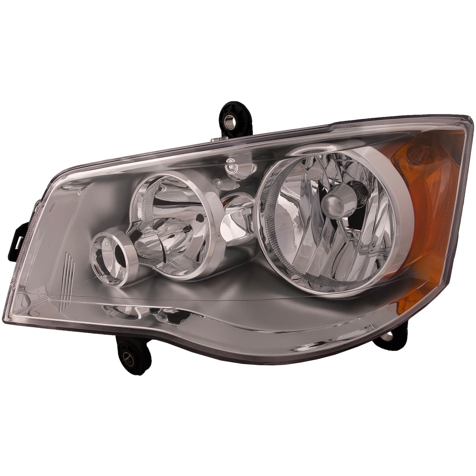 Headlight For 08-16 Chrysler Town & Country 11-20 Dodge Caravan Left Driver Side Halogen Lamp