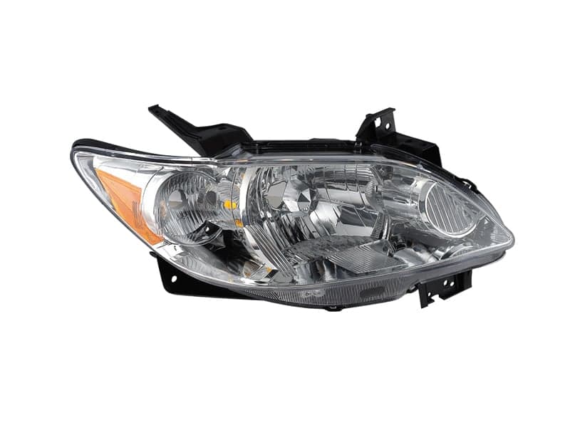 Headlight Halogen Chrome Right Passenger Fits 2004-2006 Mazda MPV