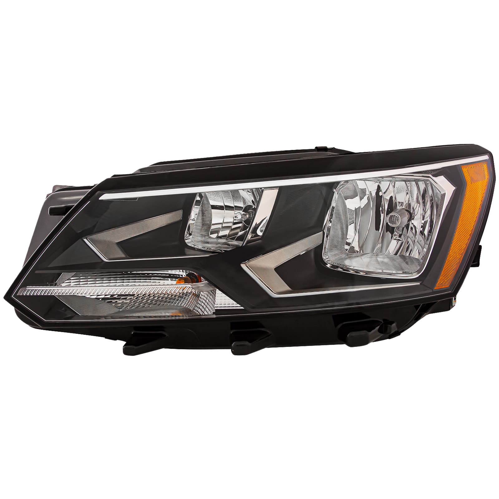 Headlight For 16-19 Volkswagen Passat CAPA Certified Halogen Driver Headlamp