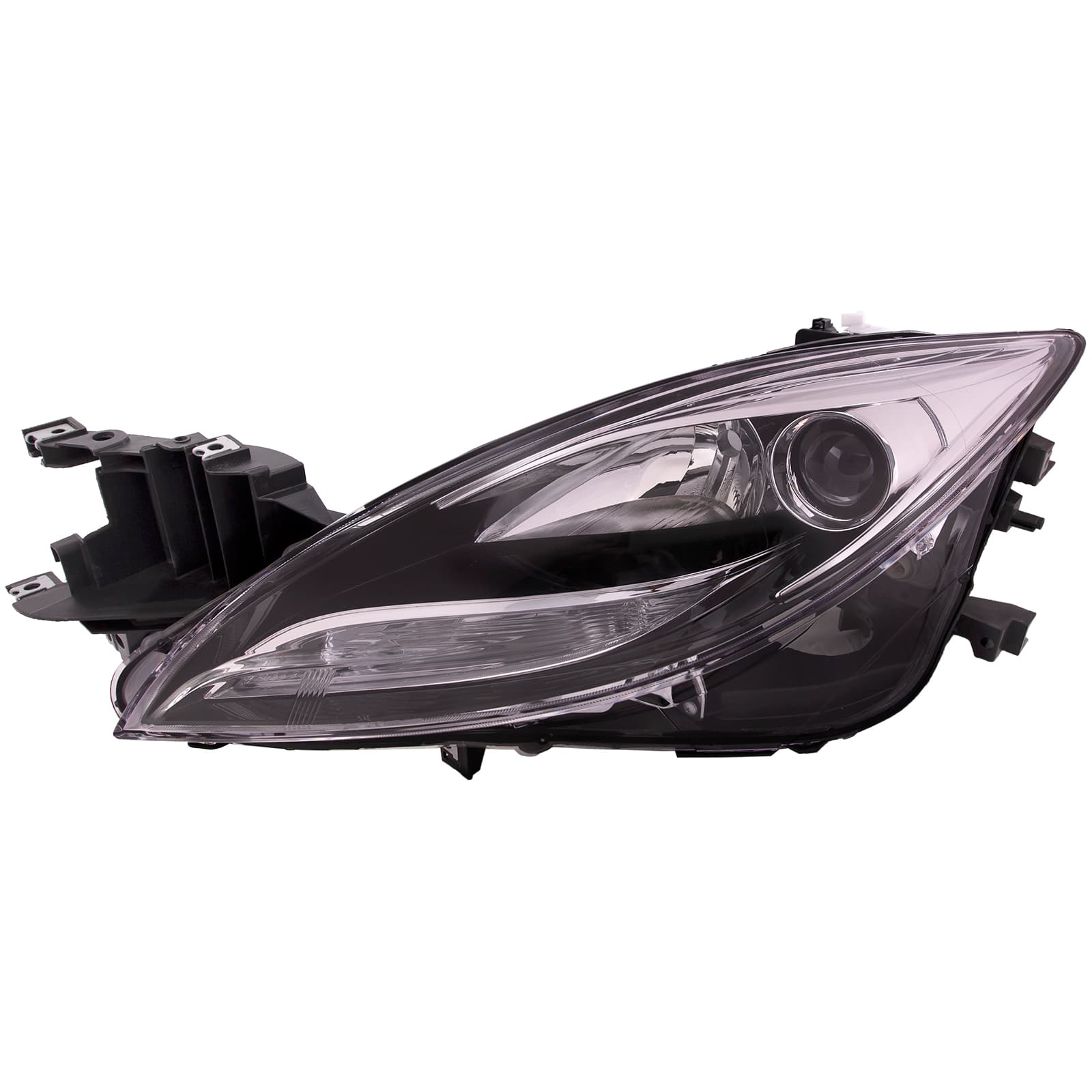 Headlight HID Fits 2011-2013 Mazda 6 Left Driver Side Chrome Housing
