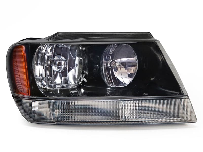 Right Passenger Side Halogen Headlight for 2002-2004 Jeep Grand Cherokee WJ