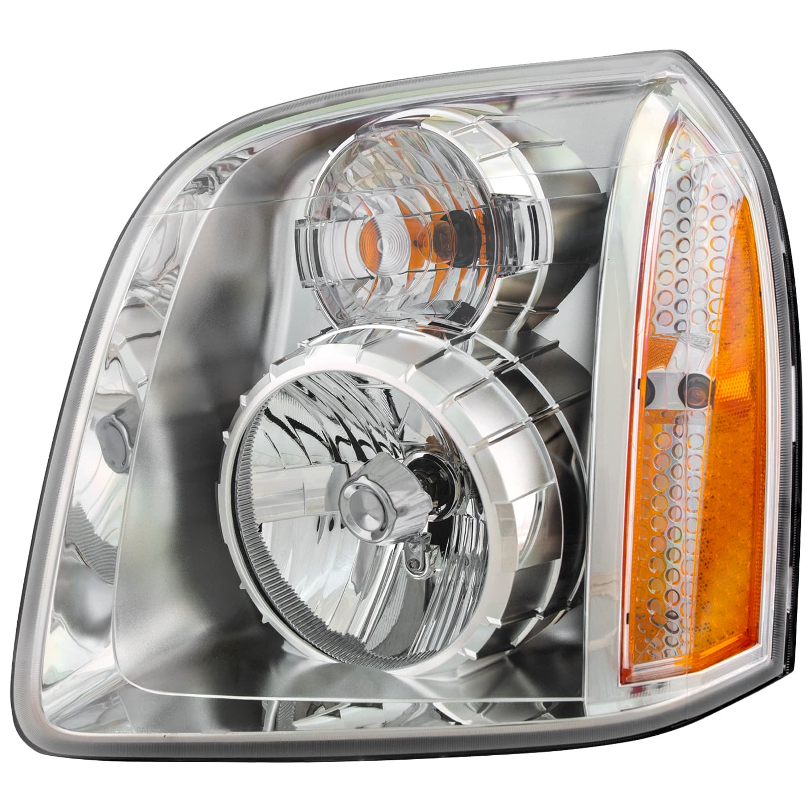 Halogen Headlight Left Hand Driver Side Fits All Denali Yukon Models(Yukon  Yukon XL  And Hybrid)