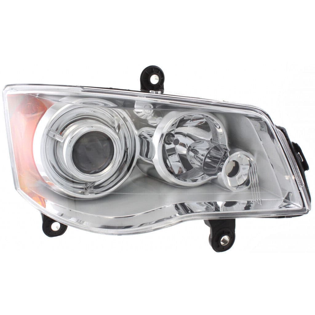 Headlights HID Right Passenger Fits 2008-2016 Chrysler Town & Country