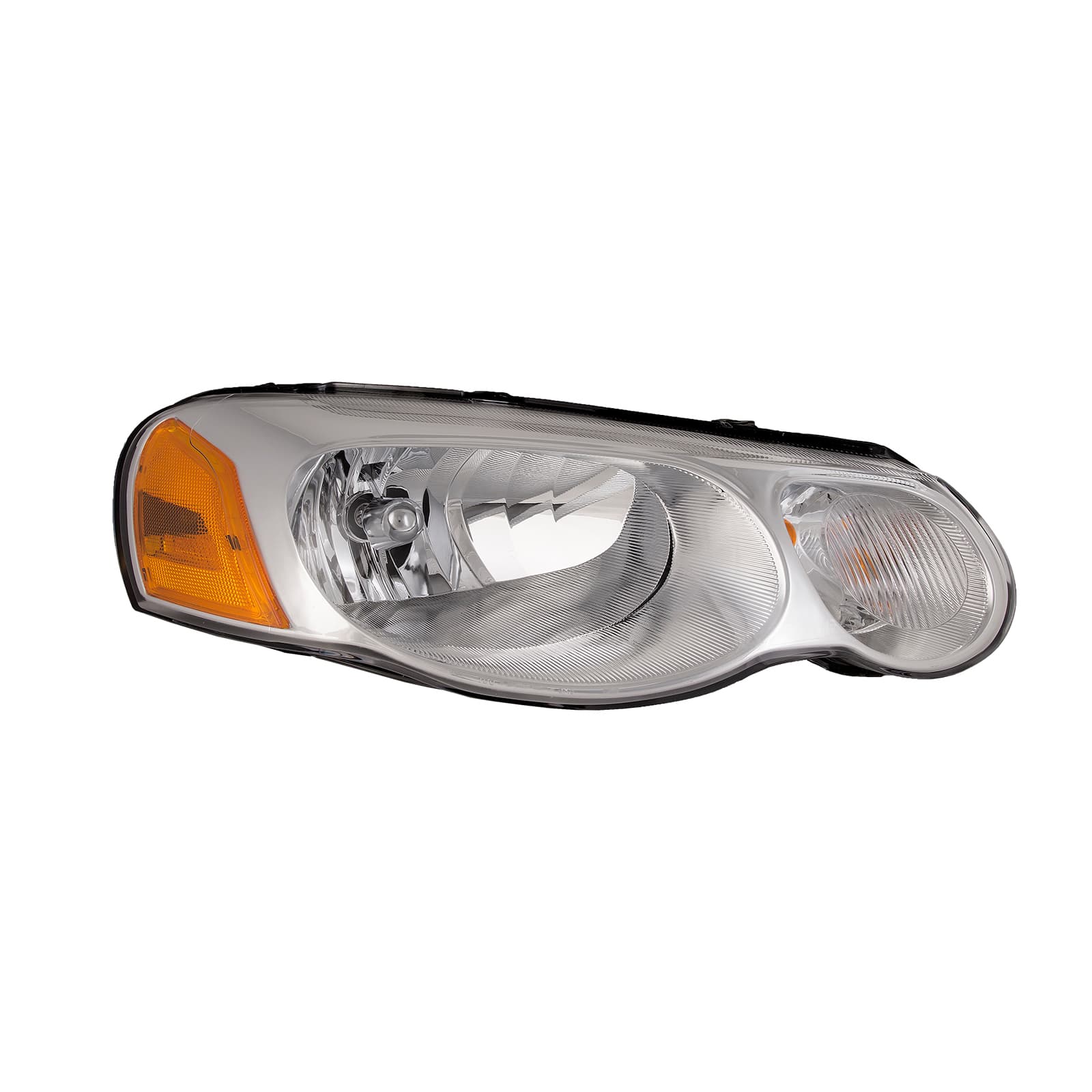 Headlight Fits 2004-2006 Chrysler Sebring Sedan/Convertible Halogen Chrome Right Passenger