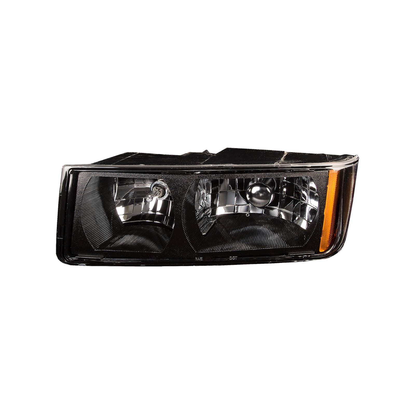 Halogen Headlight Left Driver Side Assembly Fits 2002-2006 Chevy Avalanche (Lower Side Body Cladding)