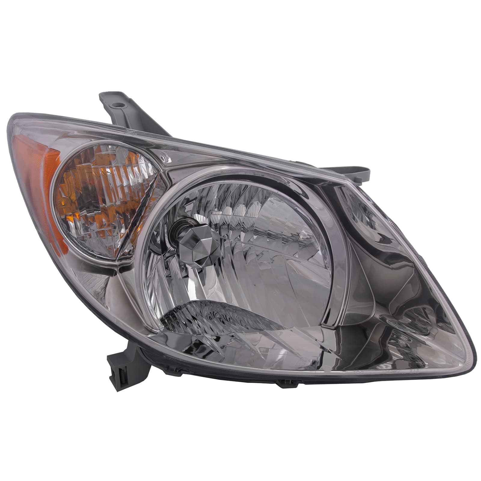 Headlight Halogen Chrome Passenger Right Fits 2005-2008 Pontiac Vibe