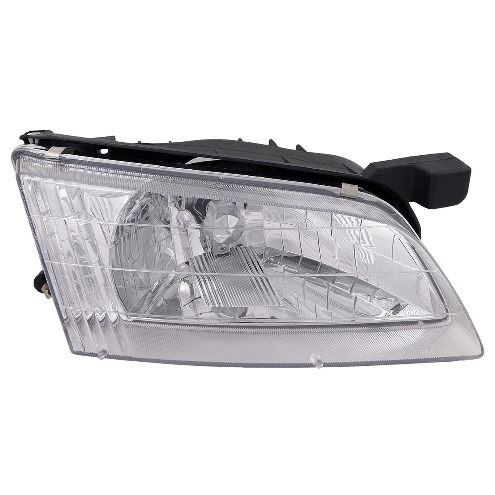 Headlight Halogen Chrome Right Passenger Side Assembly Fits 1998-1999 Nissan Altima
