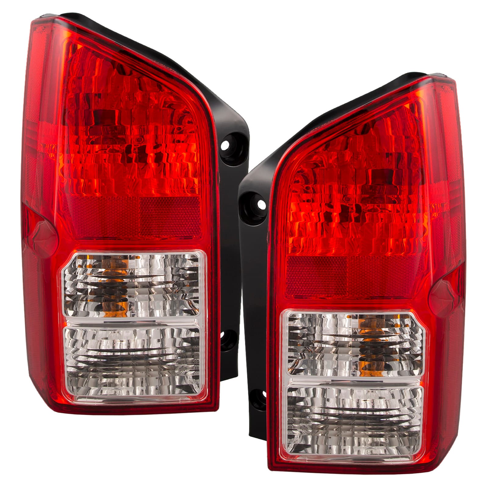 Tail Lights Set Left Driver Right Passenger Set Fits 2005-2012 Nissan Pathfinder