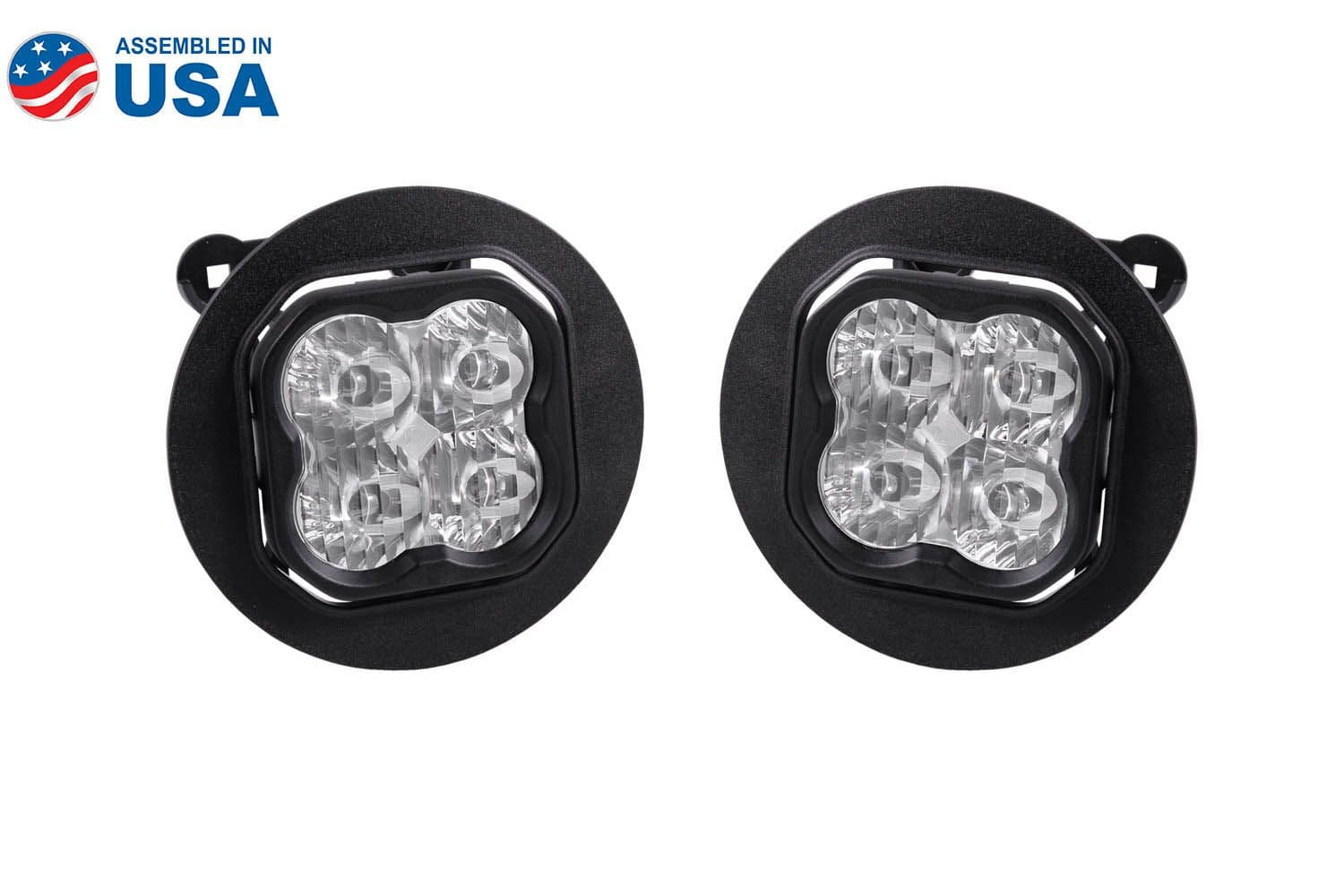 SS3 Stage Series 3" Type OB LED Fog Light Kit Sport White Fog 05-19 Subaru Outback