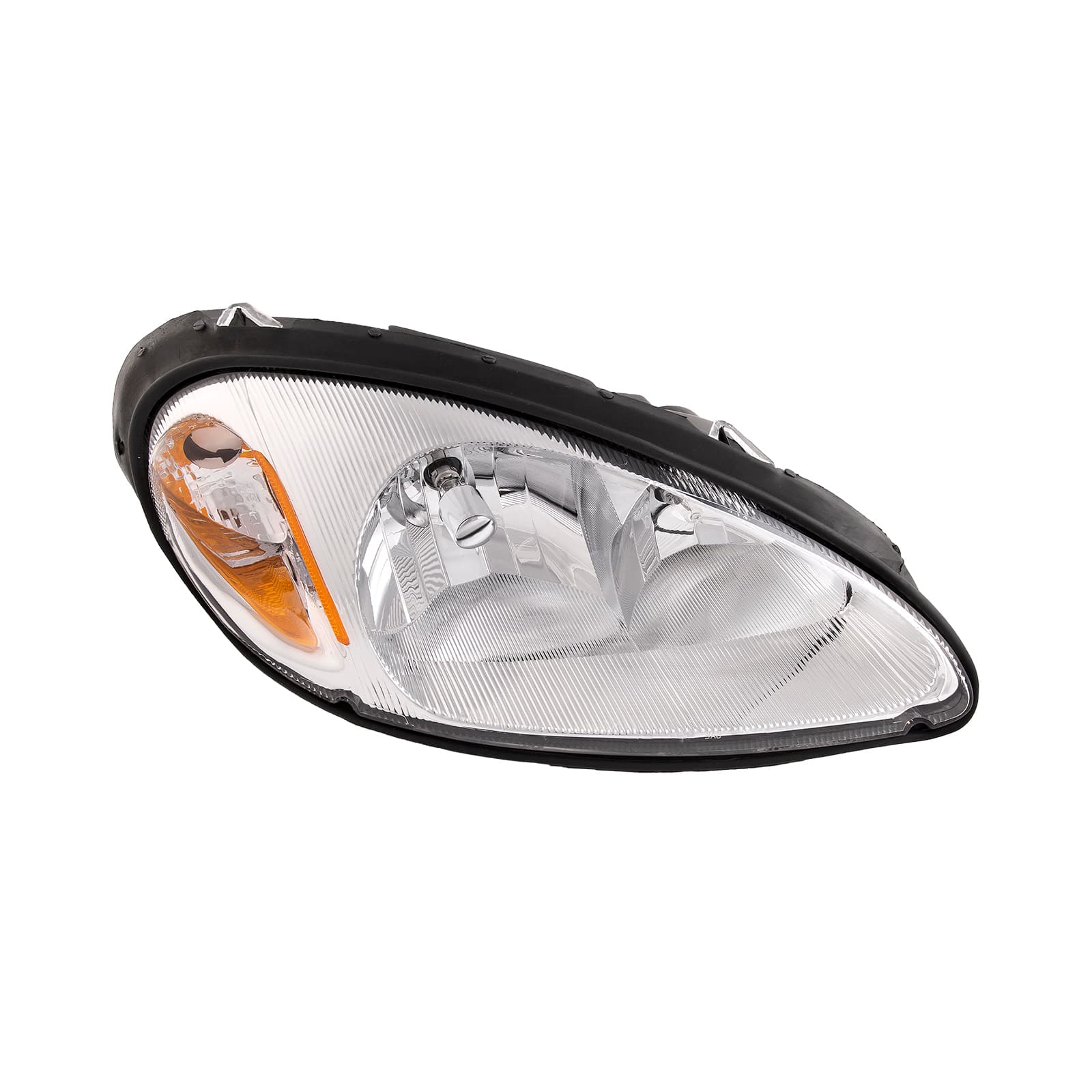Headlight Fits 2001-2005 Chrysler PT Cruiser Chrome Housing Includes Right Passenger Side Headlamp Assembly