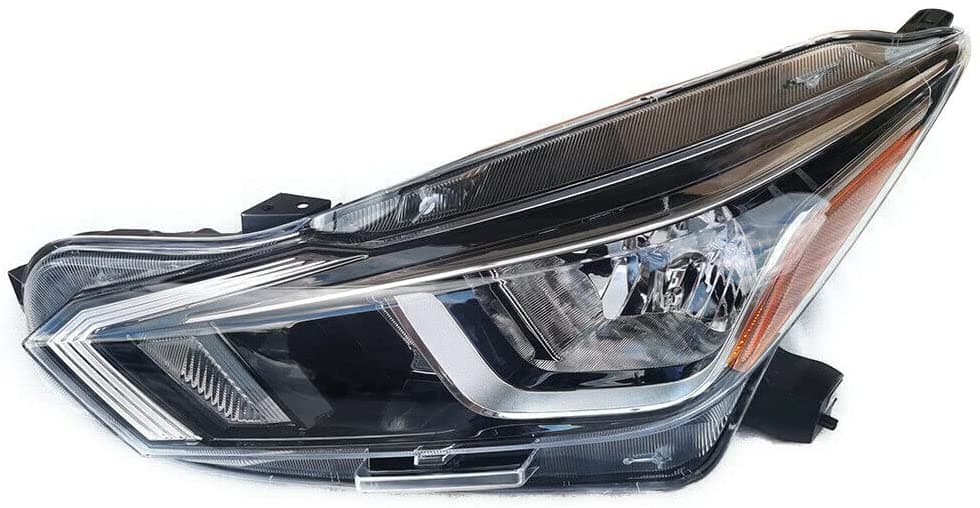 Headlight For Nissan Versa 20-22 CAPA Certified Halogen Headlamp Left Hand Driver Side