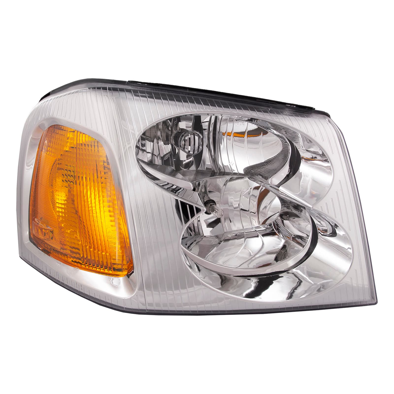 Halogen Headlight Right Passenger Side Assembly Fits 2002-2009 GMC Envoy